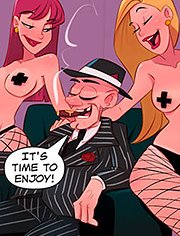 The Naughty Home – Naughty Costume Party * A man who loved throwing parties and play with the ladies